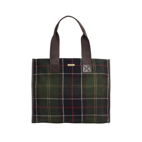 Barbour Borsa a spalla Borsa Donna grande Turnberry Tartan Tote UNI - Francavilla Moda